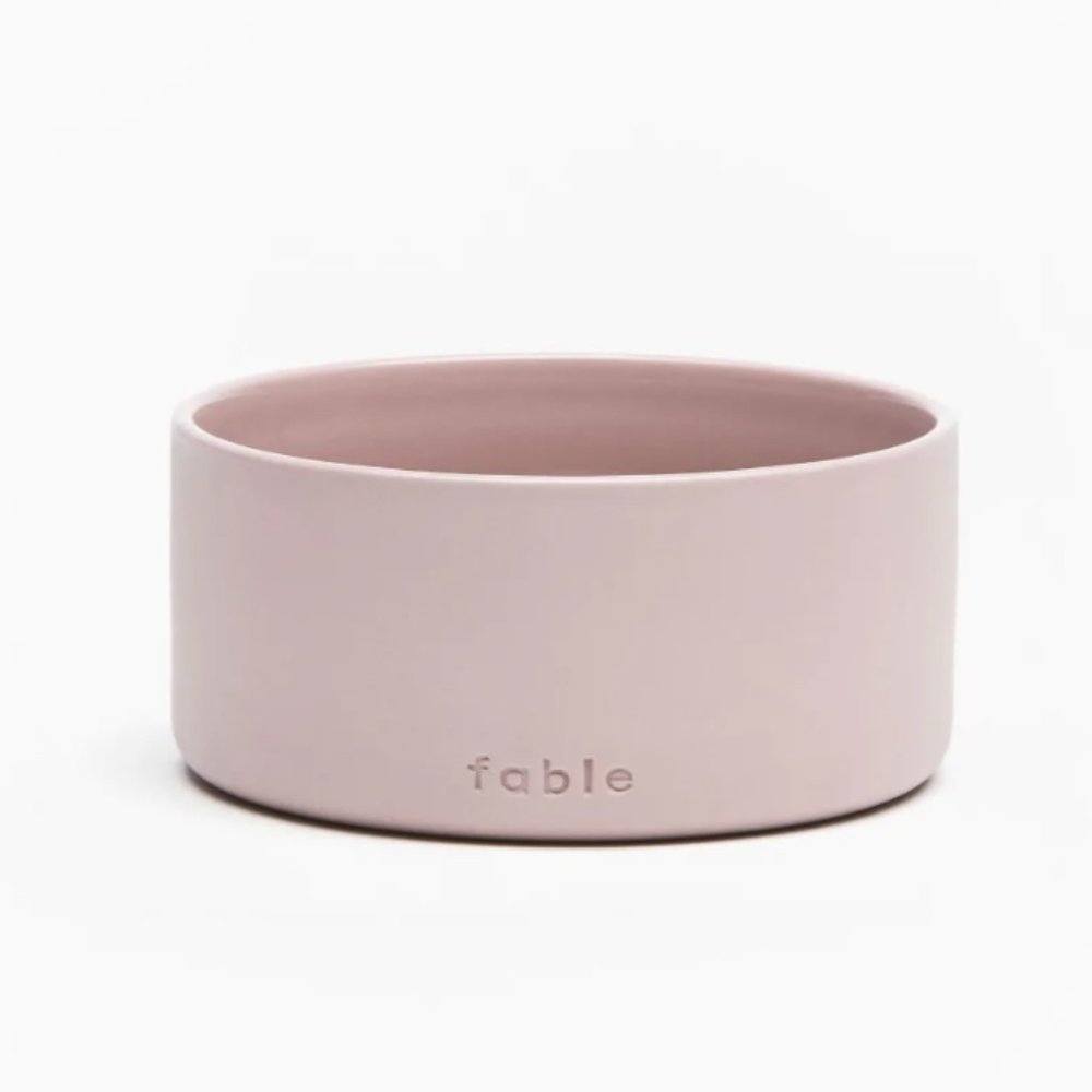 Fable Dog Bowl - Blush M/L NWT